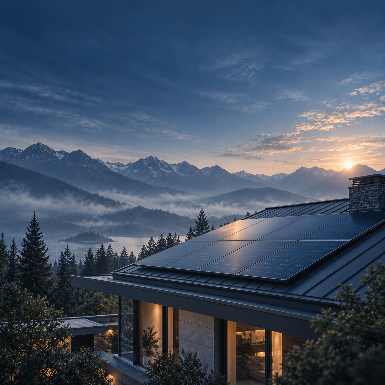 Home solar panels